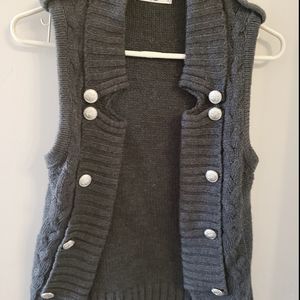 Women's wool vest